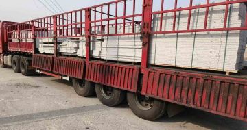 抚顺 白麻荔枝面外墙干挂，工厂装车日常