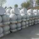 抚顺 白麻花岗岩石材圆球，石球，挡车球，隔离球，景观石球，风水球等