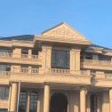 抚顺黄金麻别墅外墙干挂石材效果示例