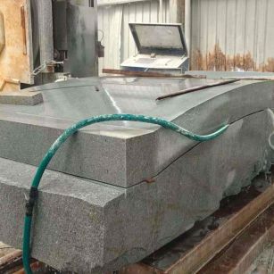 抚顺 芝麻灰异型加工-拱桥