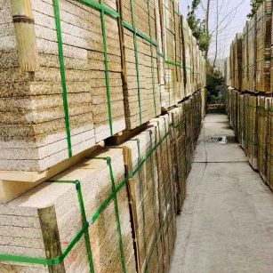 抚顺 黄金麻花岗岩荔枝面地铺石