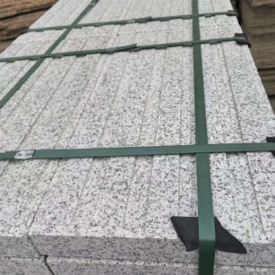 抚顺 白麻花岗岩直行盲道石，盲条，地铺石