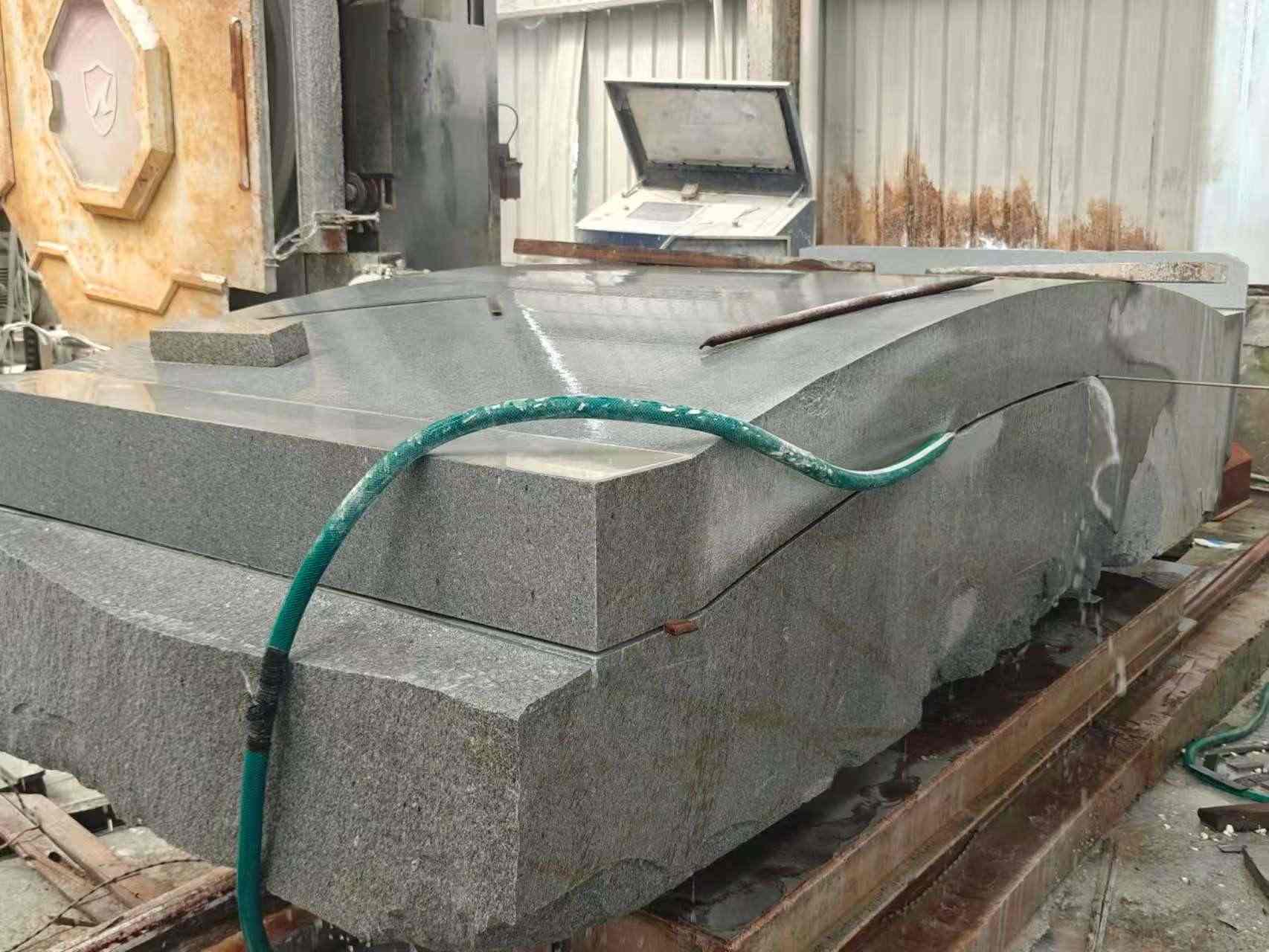 抚顺 芝麻灰异型加工-拱桥