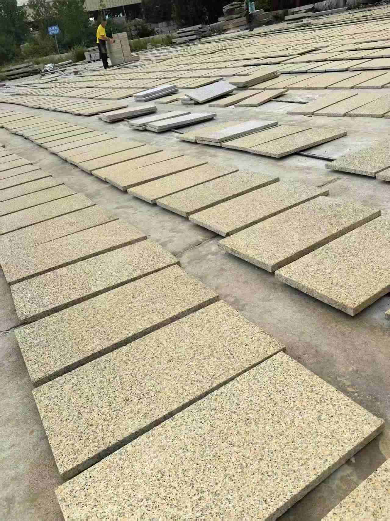 抚顺 黄金麻荔枝地铺石面排板