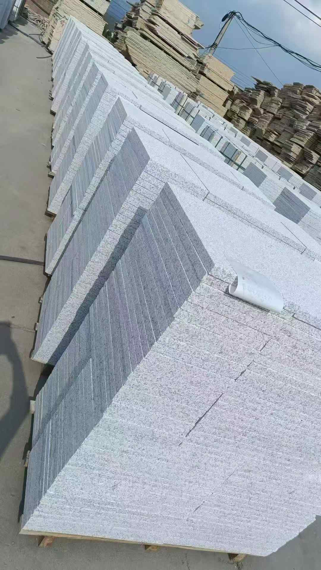 抚顺 白麻荔枝面花岗岩地铺石