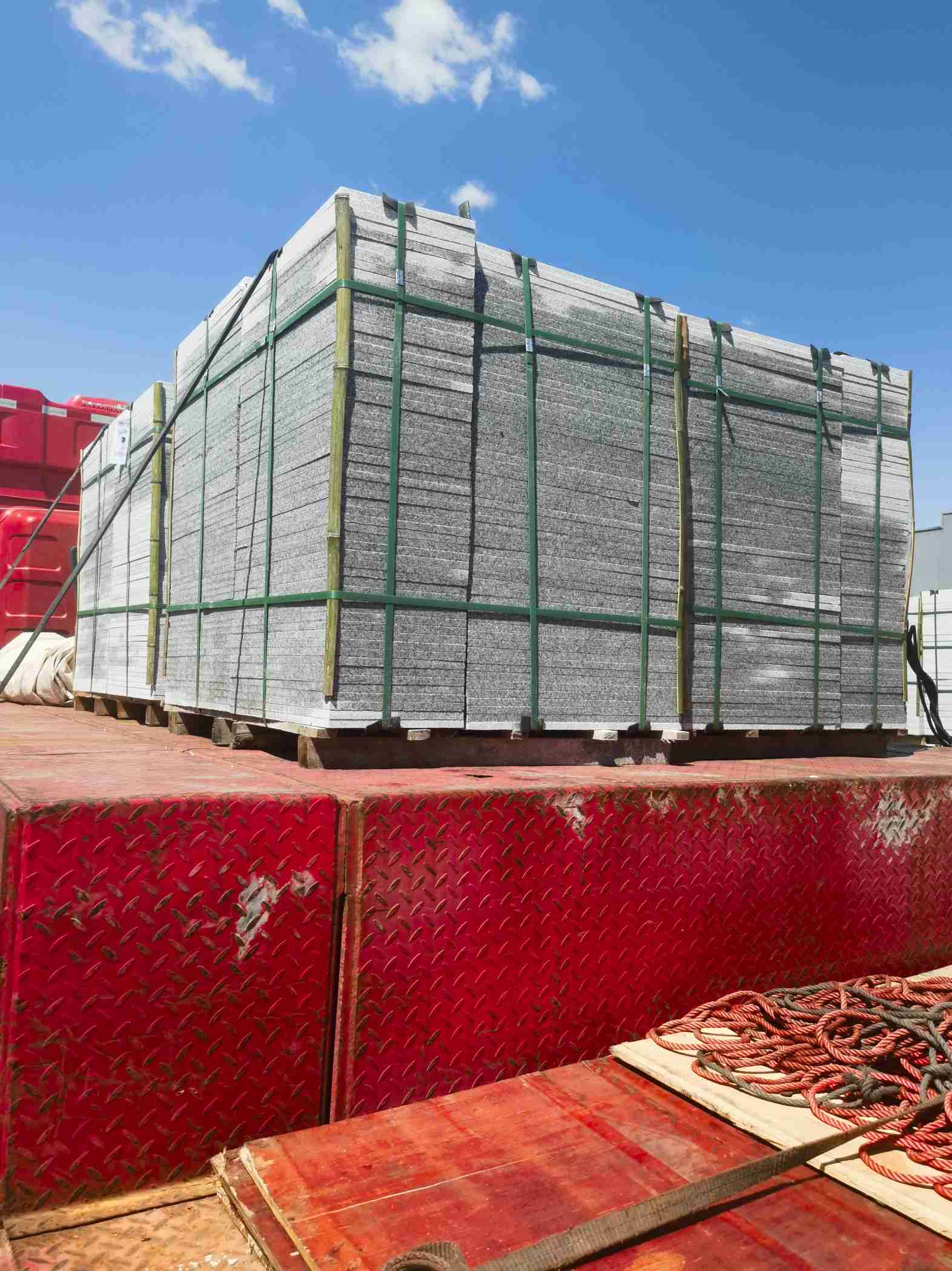 抚顺 芝麻白火烧规格板地铺石300*600/600*600