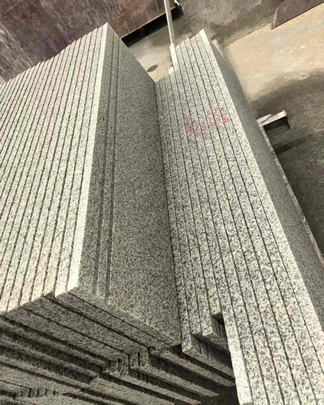 抚顺 白麻荔枝面花岗岩楼梯踏步