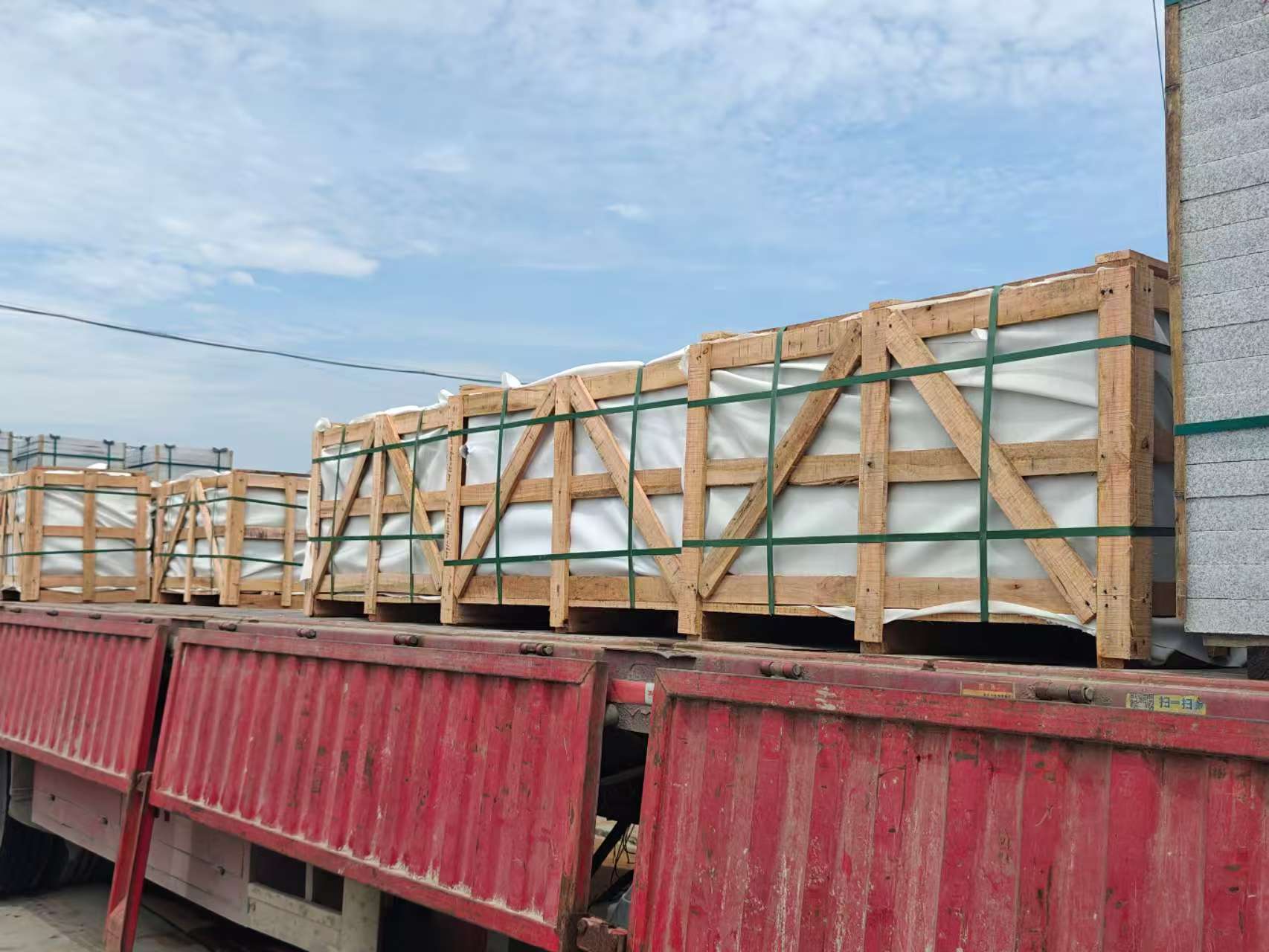 抚顺 芝麻白花岗岩地铺石出口专车-泰国游